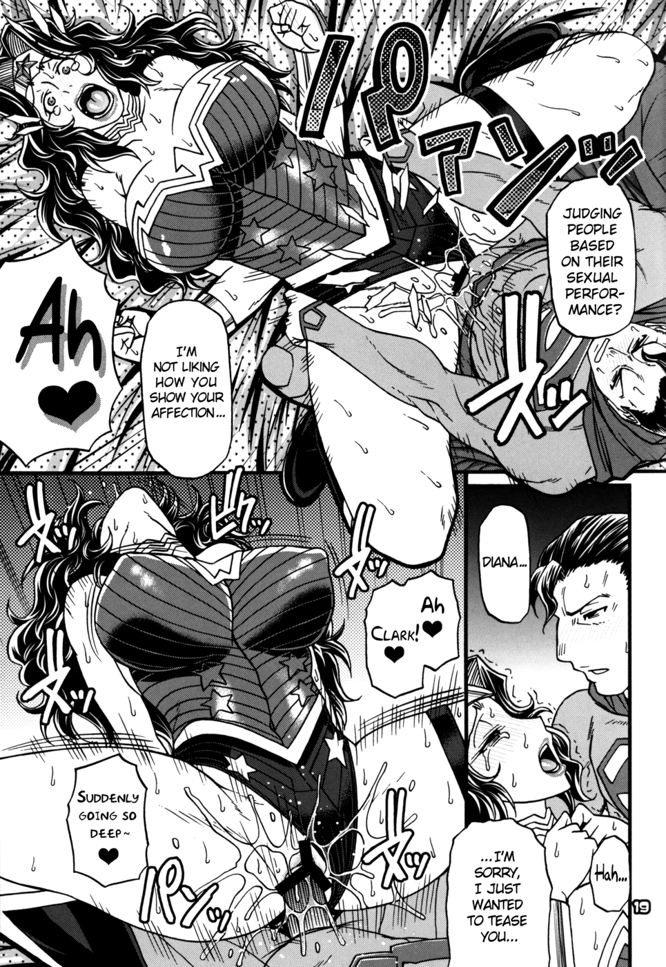 Hentai Manga Comic-What's Up Baby-Chapter 2-WonderWoman & SuperMan-5